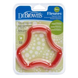 DR BROWNS GRYZAK FLEXEES 3+M RÓŻOWY