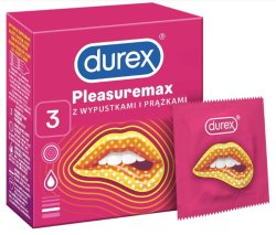 PREZERW.DUREX PLEASUREMAX  3 SZT. m