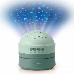 ALECTO PROJEKTOR BC-130 Z BIAŁYM SZUMEM I KOŁYSANKAMI KOLOR MIĘTOWY