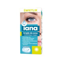 IANA KROPLE DO OCZU ZE ŚWIETLIKIEM 10ml.