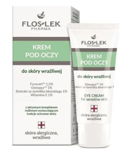 FLOS-LEK SENSITIVE Krem p/oczy 30ml