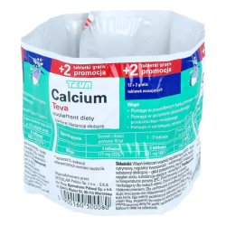 Calcium Teva tabl. mus. 12+2 szt.177mg *