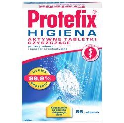 Protefix do czyszcz.proteztabl.-66 szt.