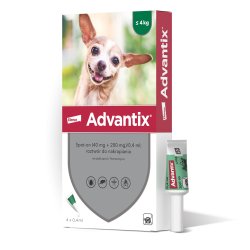 ADVANTIX SPOT-ON (40MG+200MG)/0,4 ML-4 P