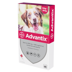 ADVANTIX SPOT-ON(250MG+1250MG)2,5 ML-4 P