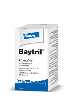 BAYTRIL 25 MG/ML INJ.  50 ML